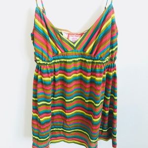 Free People Striped Tank Size Medium
